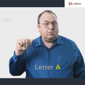 Udemy American Sign Language Instructor