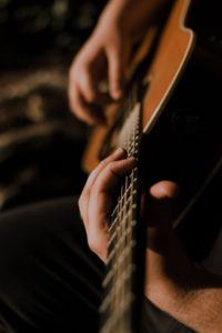 Guitar and Hands 
