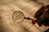 Reading the Hebrew Scripture with a Magnifier